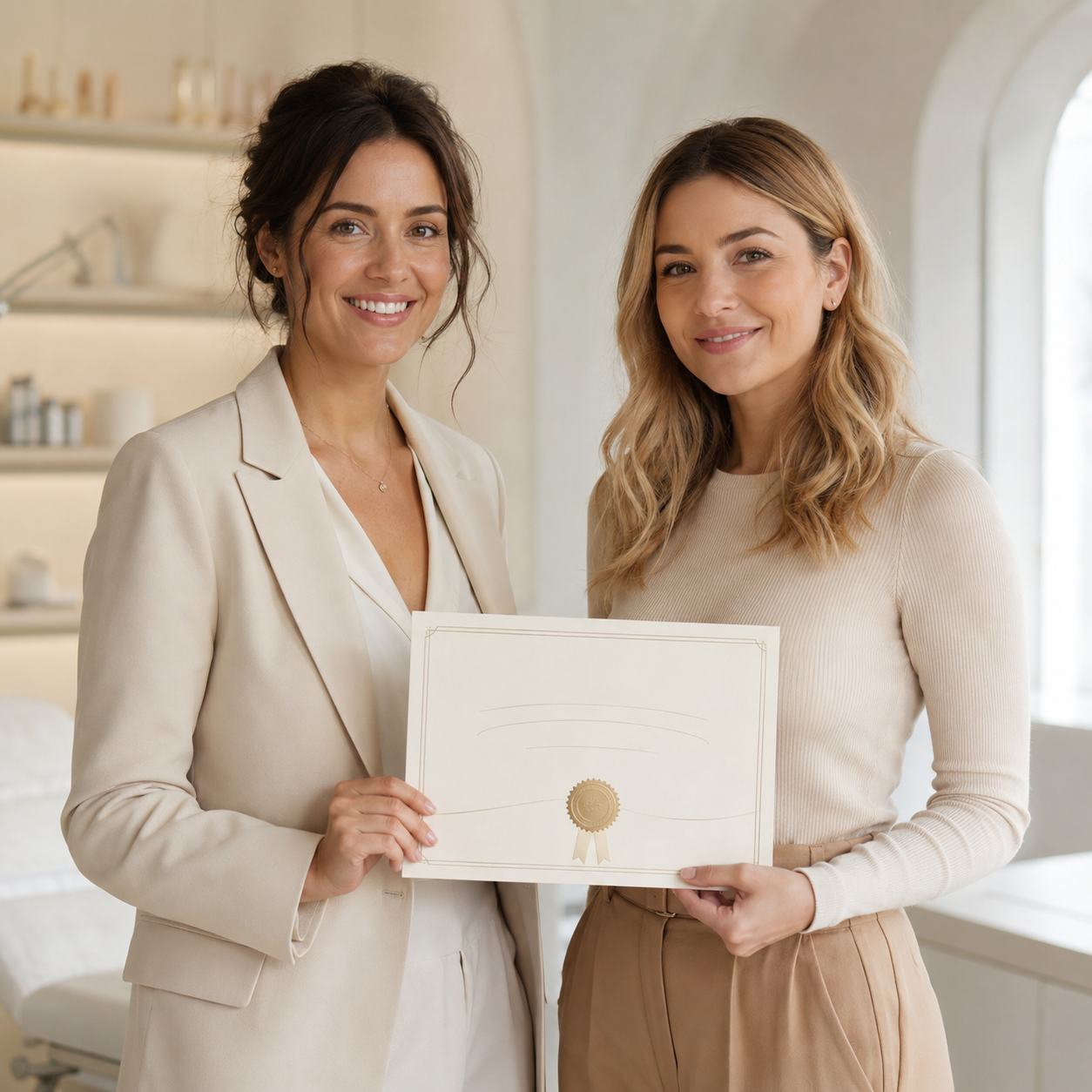 Certificering hos Klinik Flawless Academy